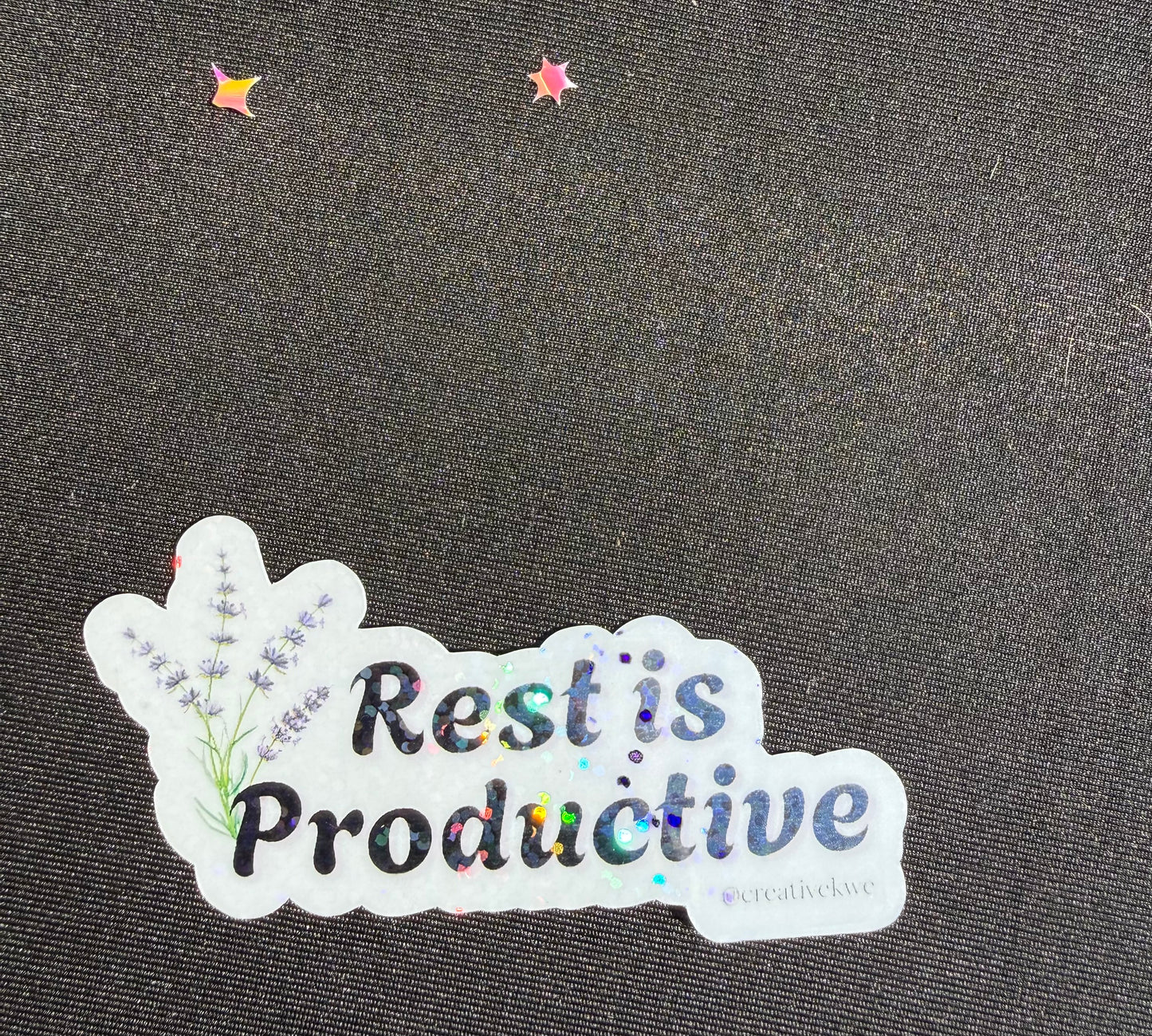 Rest is Productive Sticker