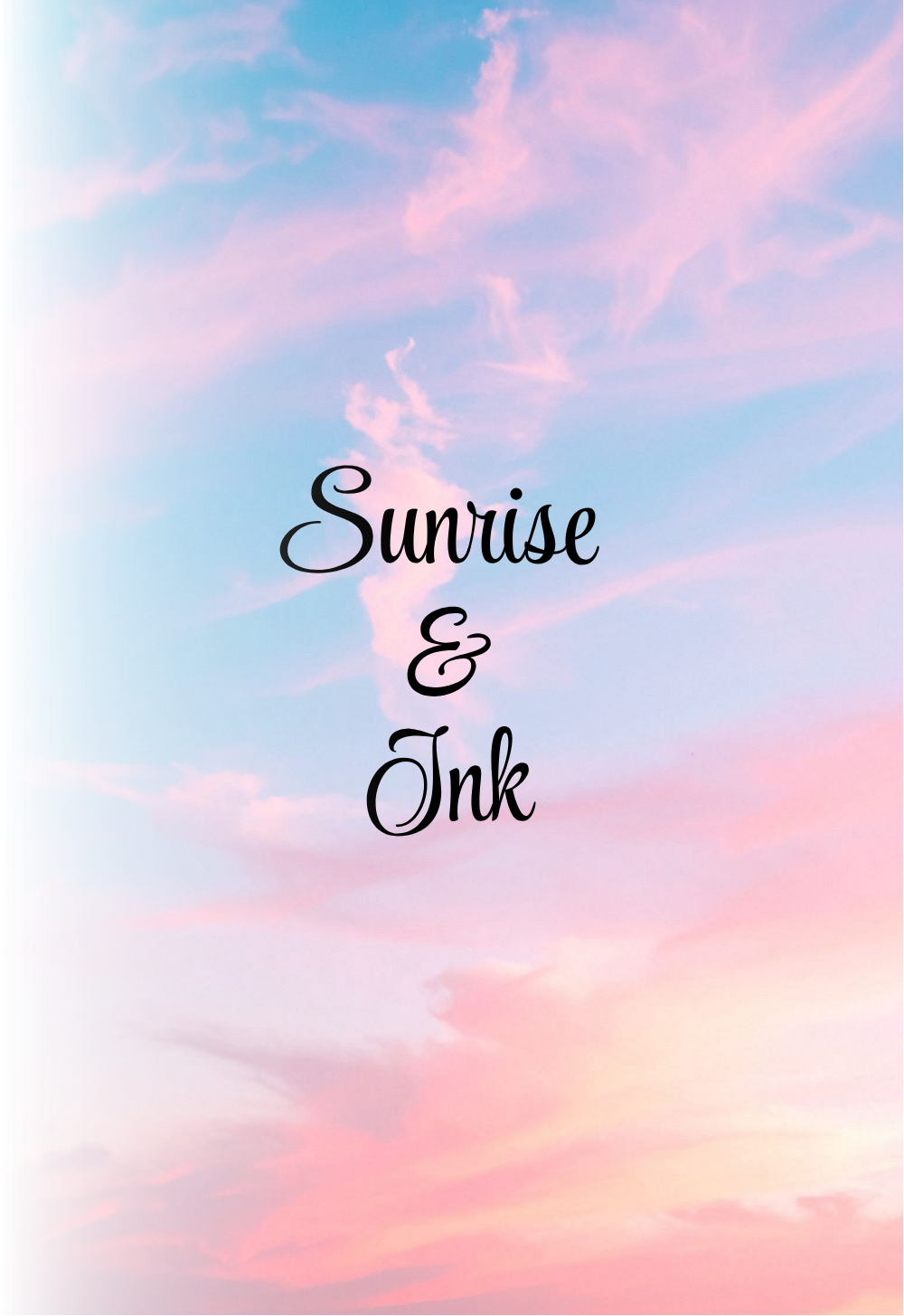 Sunrise and Ink Notebook